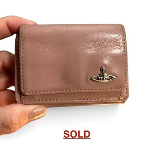 Vivienne Westwood tri-fold compact wallet